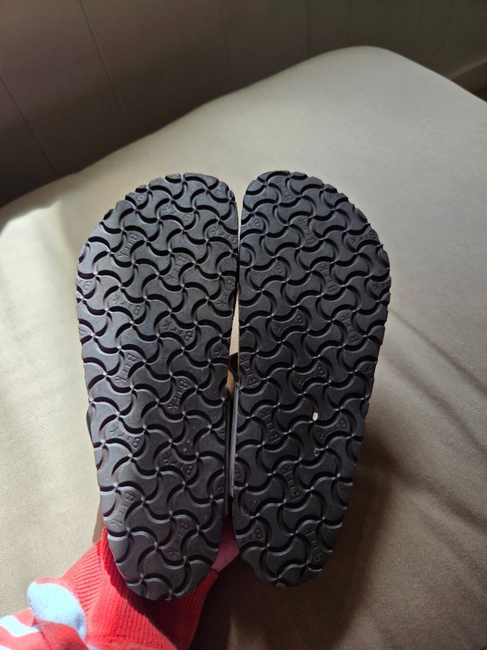 BIRKENSTOCK Grey Gizeh Strappy Sandal - Picture 5 of 6